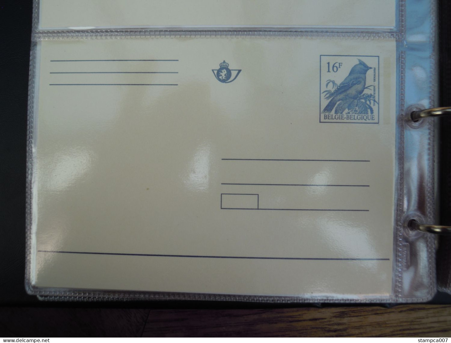 Buzin Briefkaart   BLANCO ( Class : Gr Ringfarde ) - 1985-.. Vogels (Buzin)