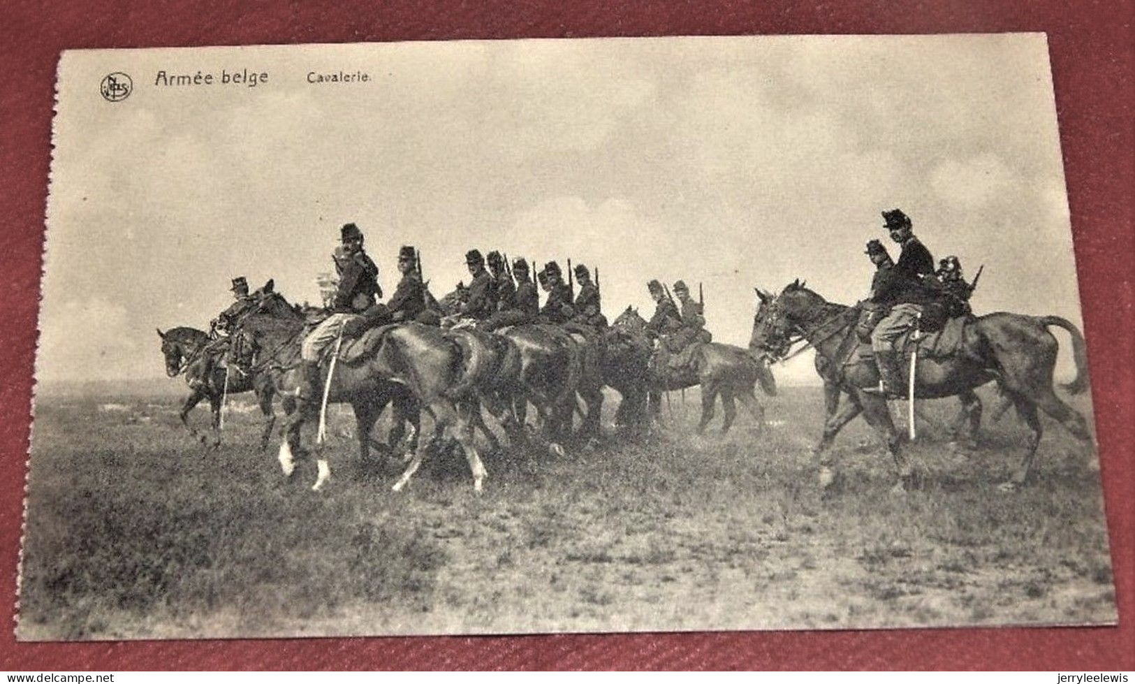 MILITARIA - ARMEE BELGE -  Escadron De Cavalerie - Other & Unclassified