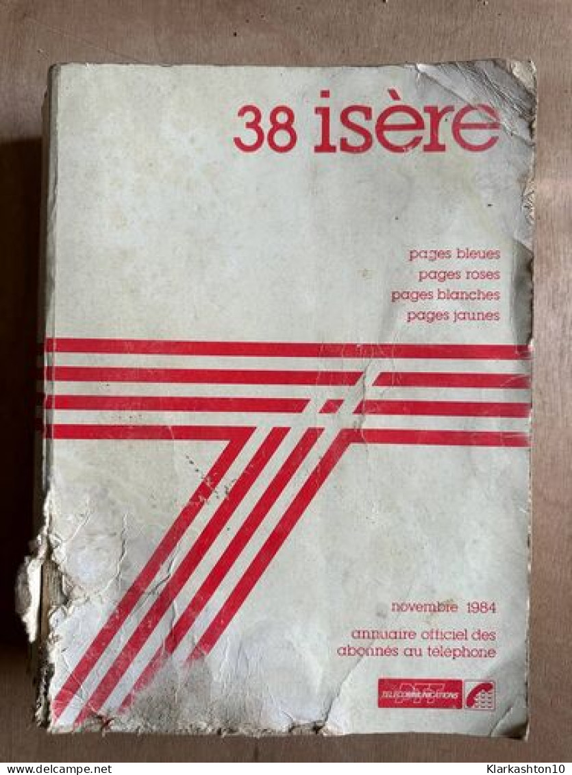 38 Isère - Pages Bleues Pages Roses Pages Blanches Pages Jaunes - Other & Unclassified