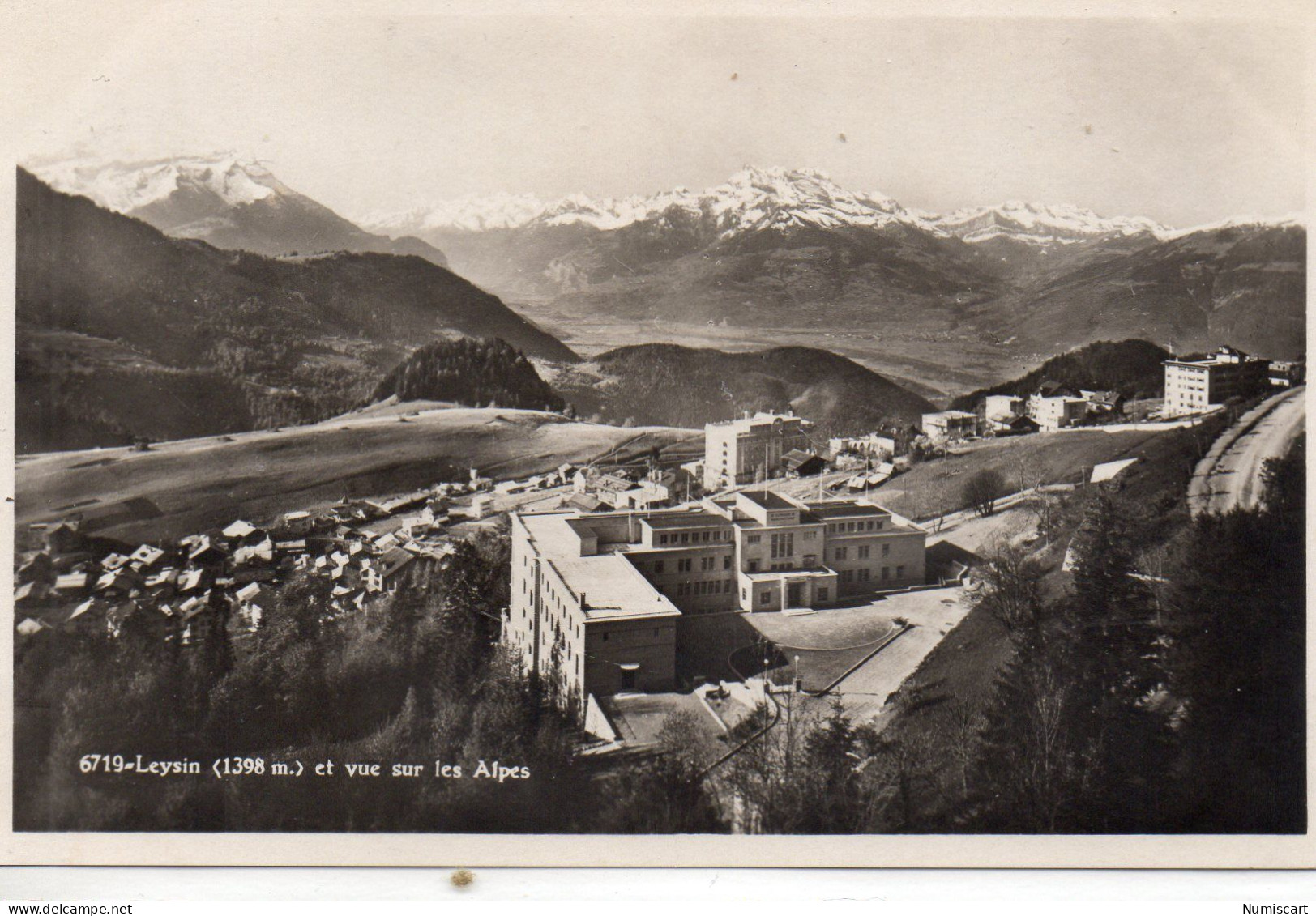 Leysin Belle Vue Du Village Les Alpes - Leysin