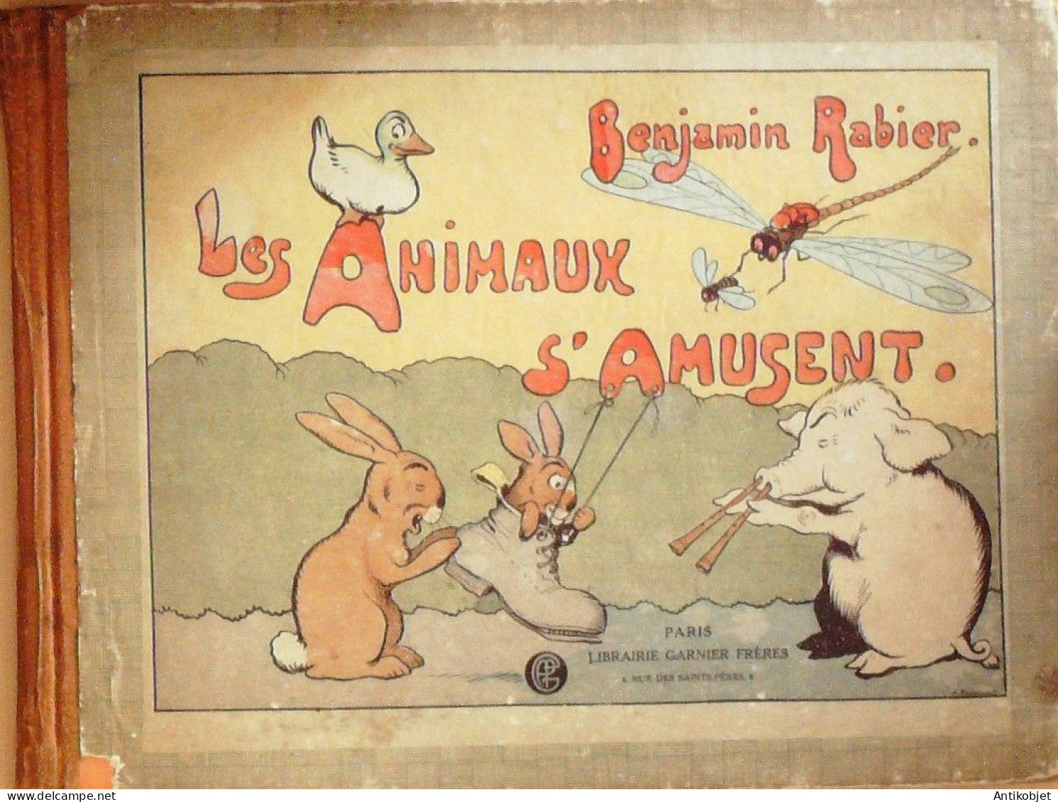 Rabier Benjamin Les Animaux S'amusent Dupont Garnier Eo 1926 - 1901-1940