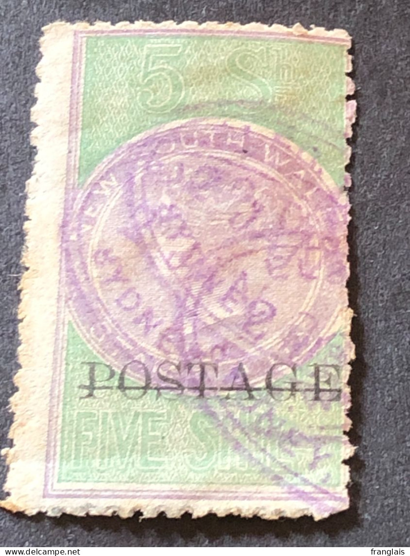 SG 238  5s Lilac And Green FU  CV  £140 - Used Stamps