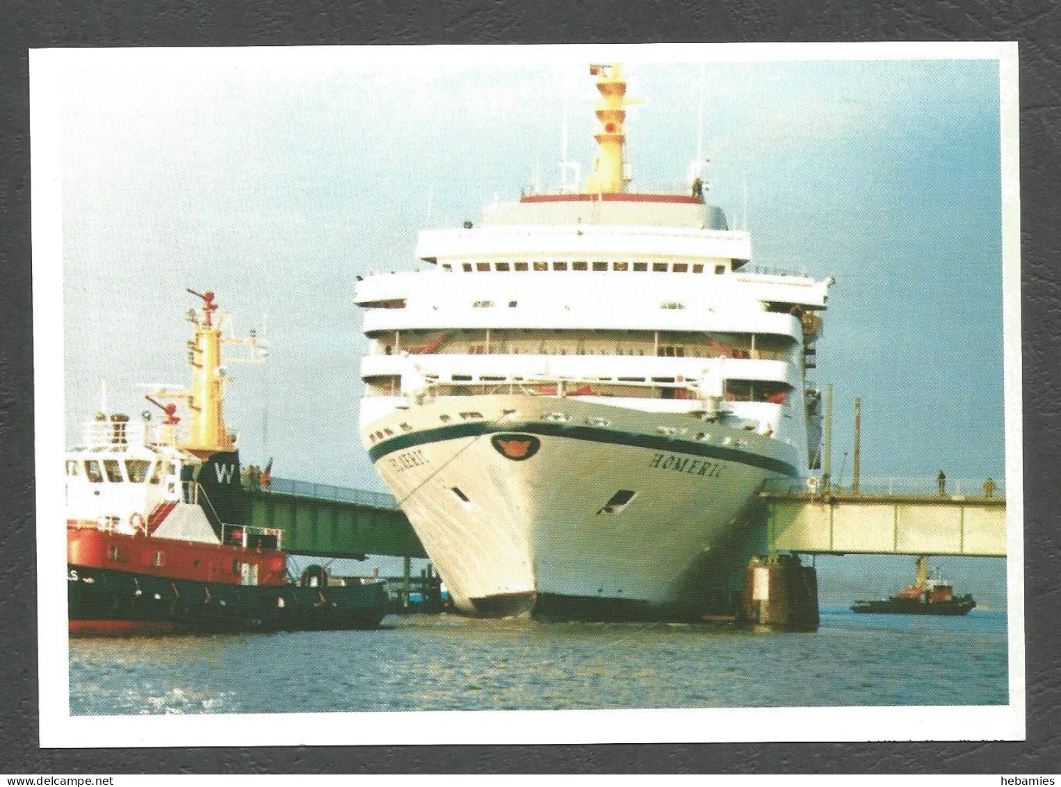 Cruise Liner  M/S HOMERIC - HOME LINES Shipping Company - - Otros & Sin Clasificación