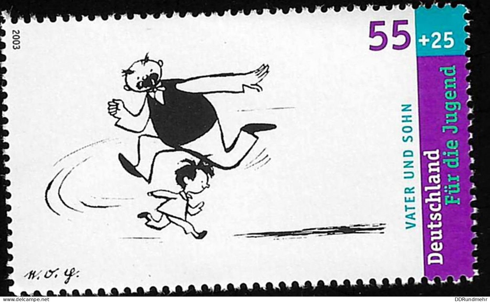 2003 Comics  Michel DE 2352 Stamp Number DE B922d Yvert Et Tellier DE 2178 AFA DE 3276 Xx MNH - Ungebraucht