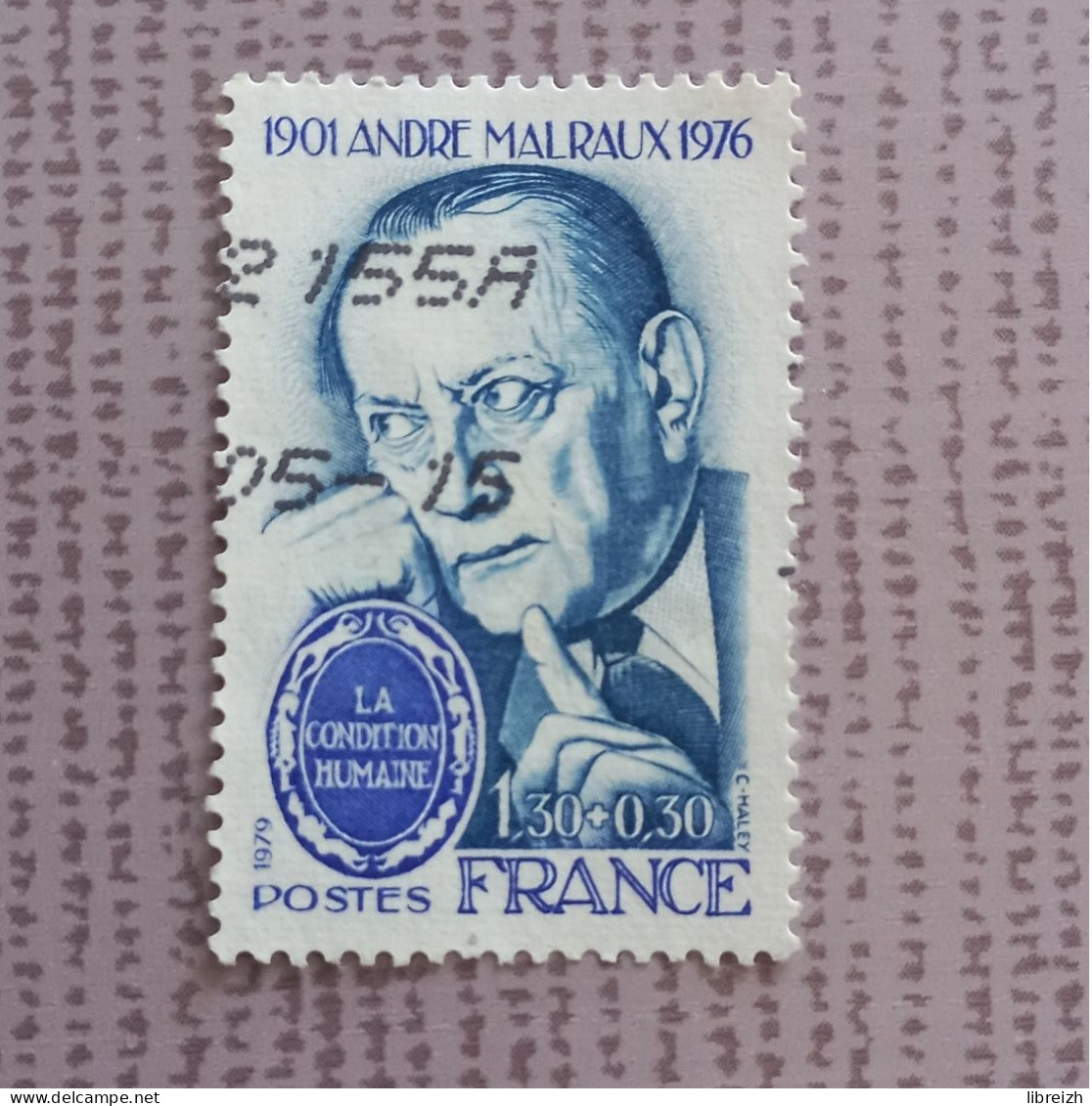 André Malraux  N° 2032B  Année 1979 - Used Stamps
