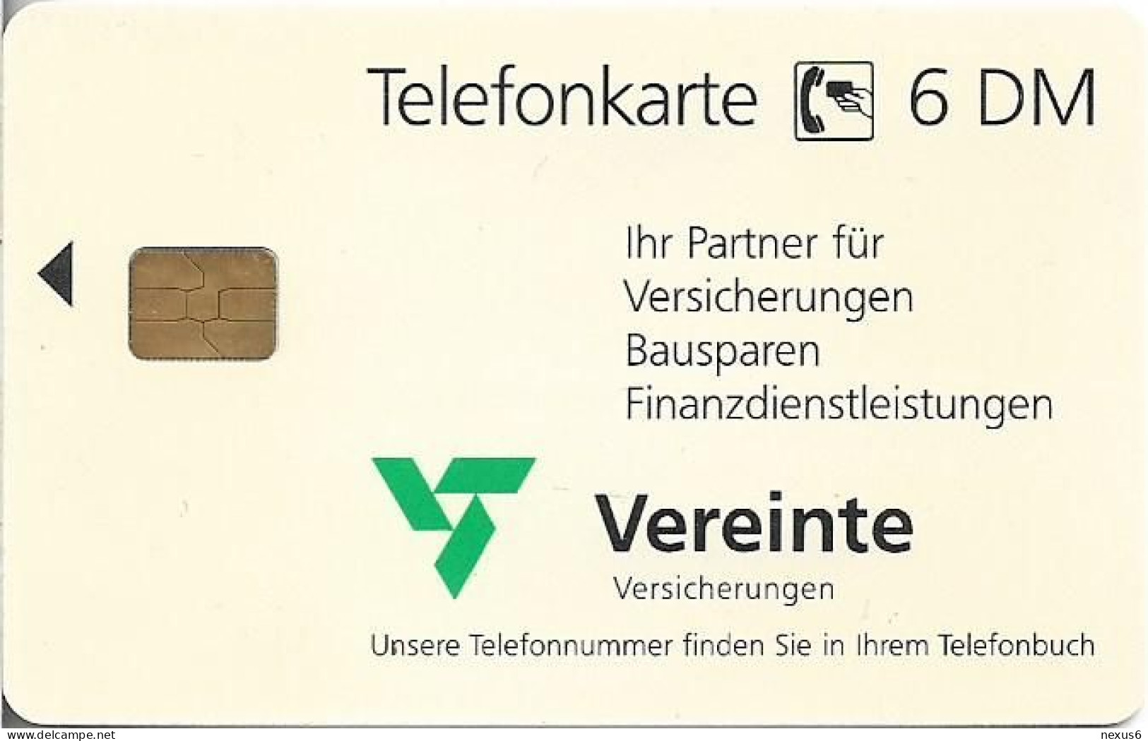 Germany - Vereinte Versicherungen 3 - Babies - O 0419 - 03.1995, 6DM, 30.000ex, Mint - O-Reeksen : Klantenreeksen