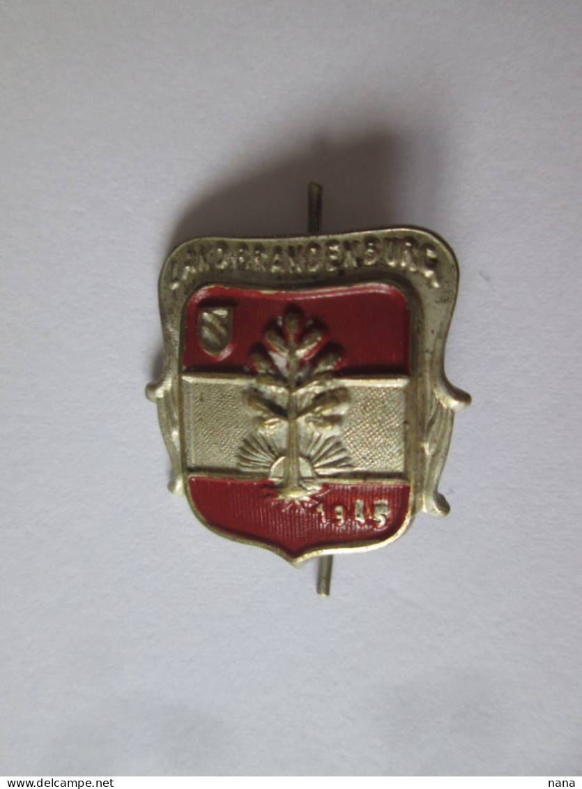Rare! Germany Old Badge Land Brandenburg 1945 - Andere & Zonder Classificatie