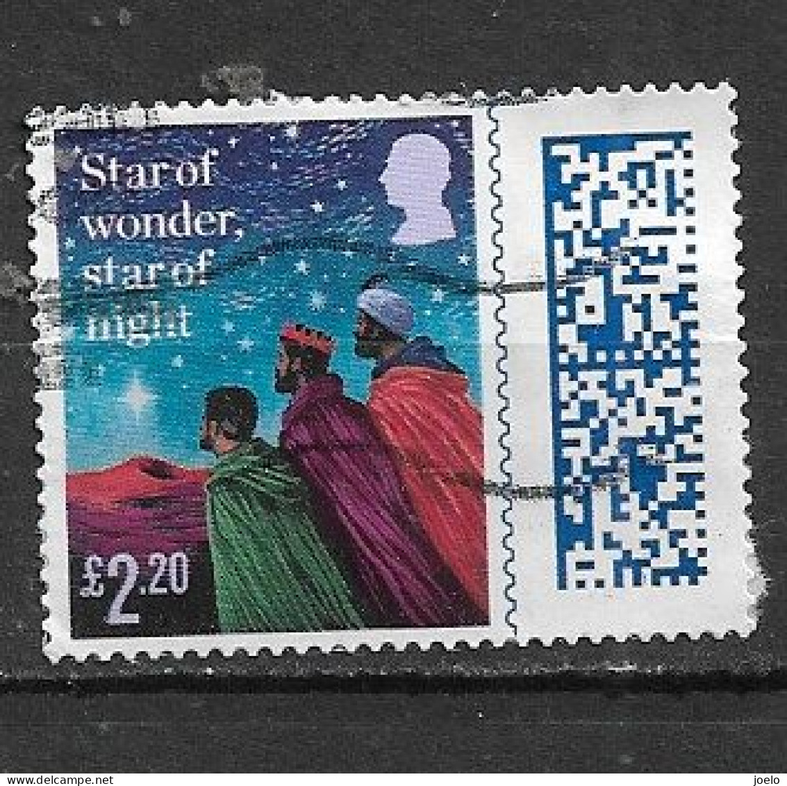 GB 2023 KC Lll £2.20  XMAS THREE KINGS - Used Stamps