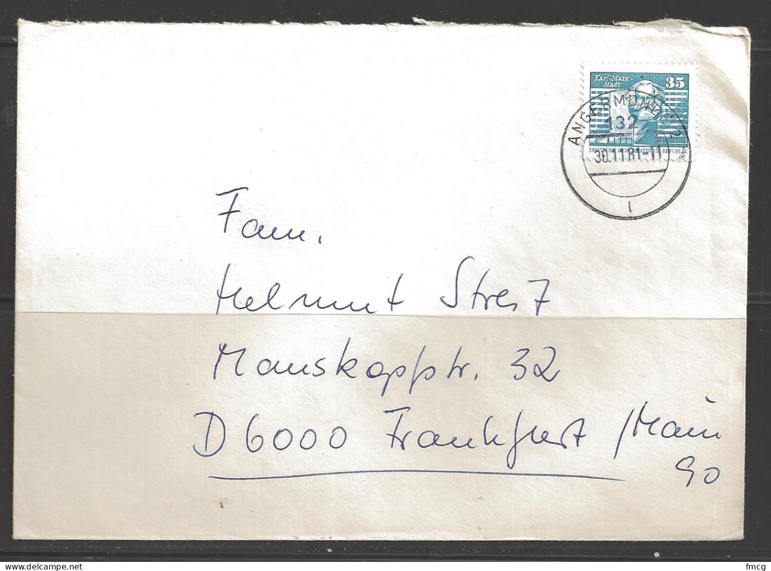1981 Angermunde, 30.11.81 - Lettres & Documents
