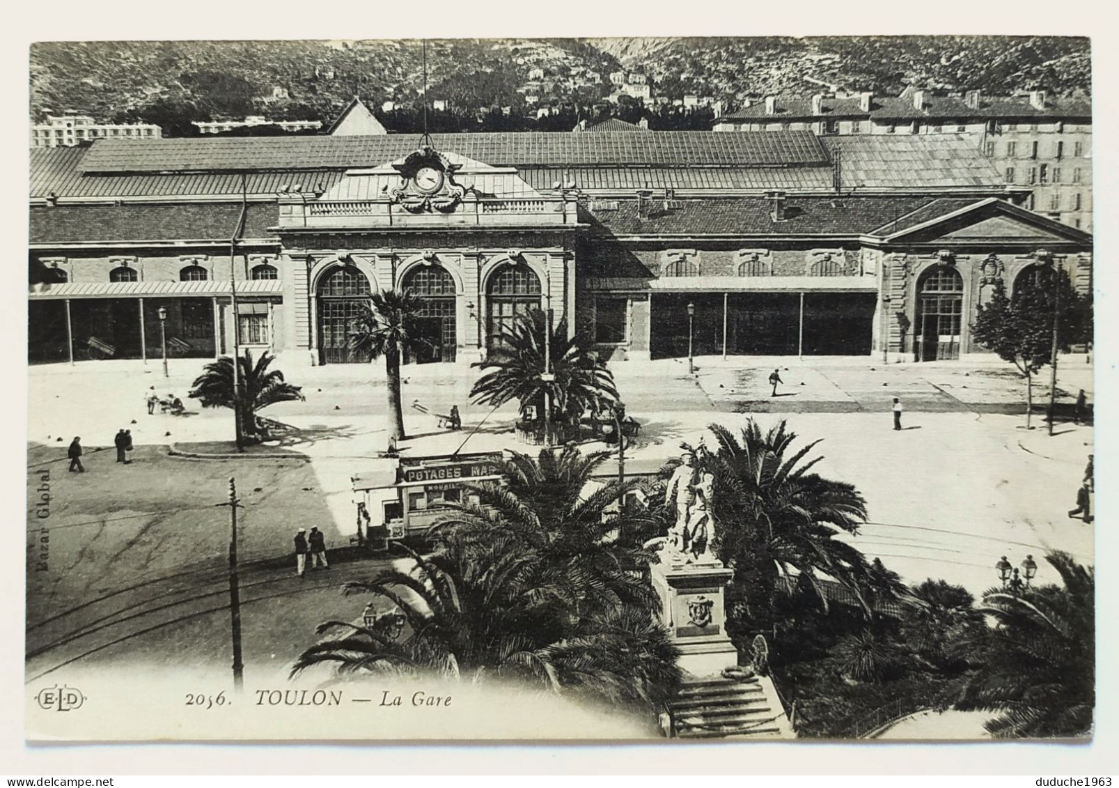 CPA - 83.Toulon. La Gare - Toulon