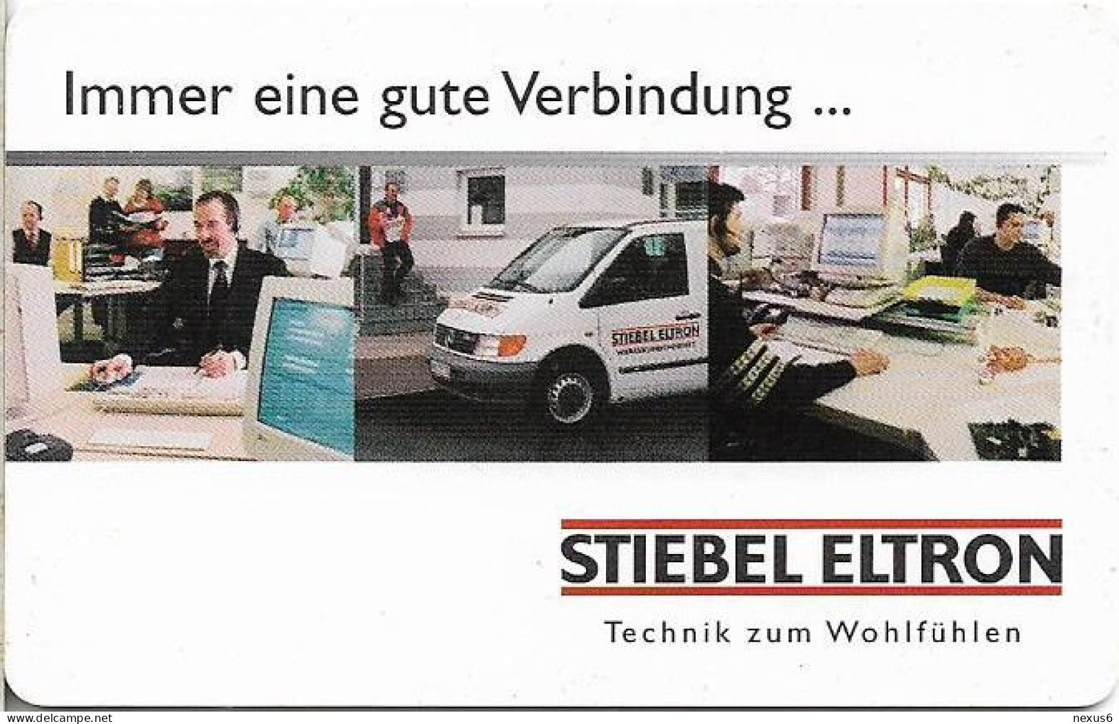Germany - Stiebel Eltron - Technik Zum Wohlfühlen - O 0055 - 03.2001, 6DM, 10.000ex, Used Rare! - O-Reeksen : Klantenreeksen