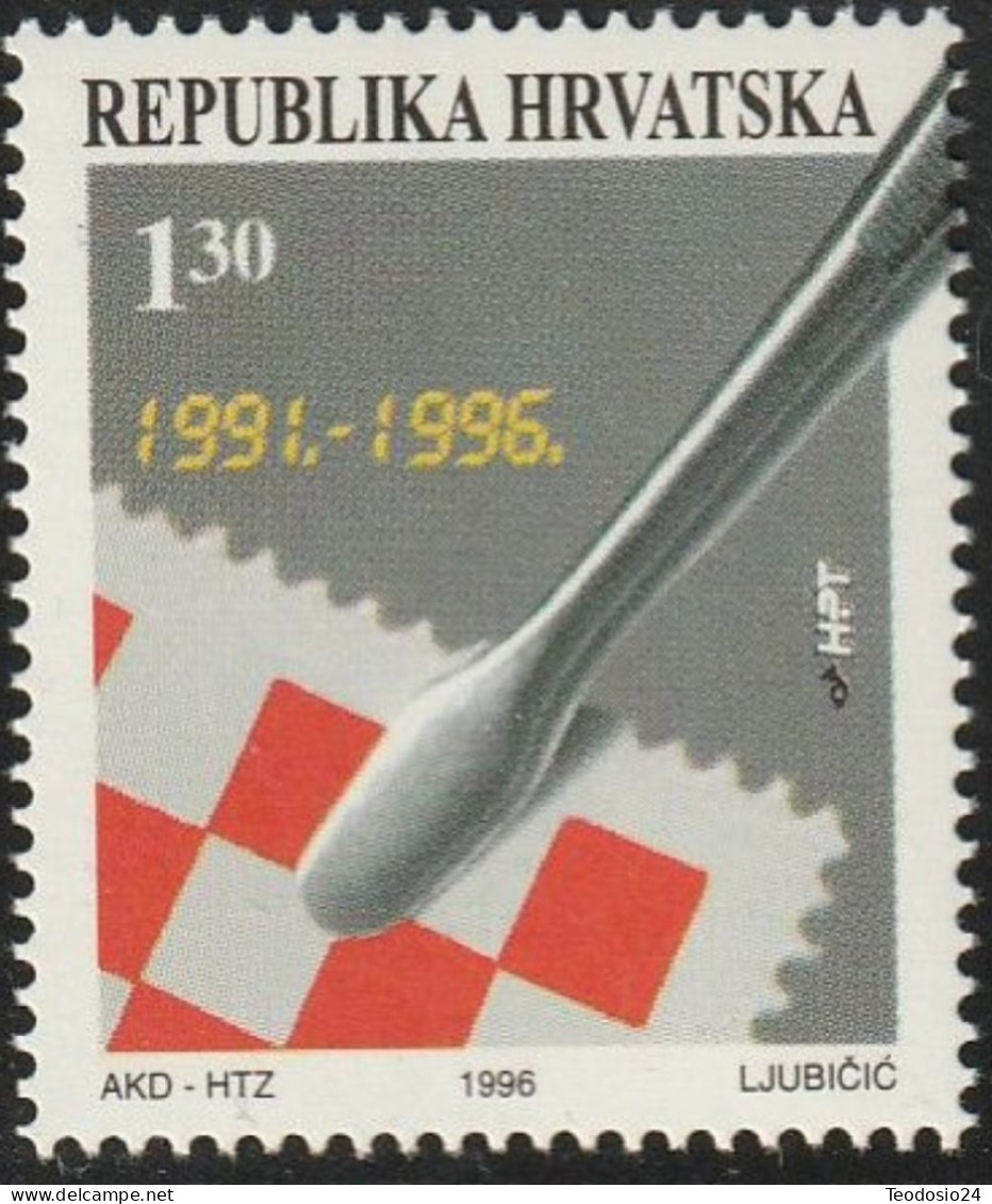 Croacia 1996 Yvert 367 ** - Croatie