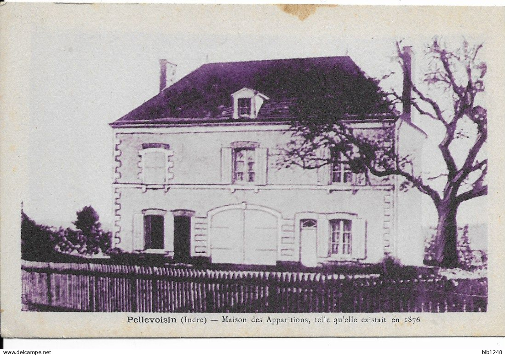 36 Indre Pellevoisin Maison Des Apparitions 1976 - Chateauroux