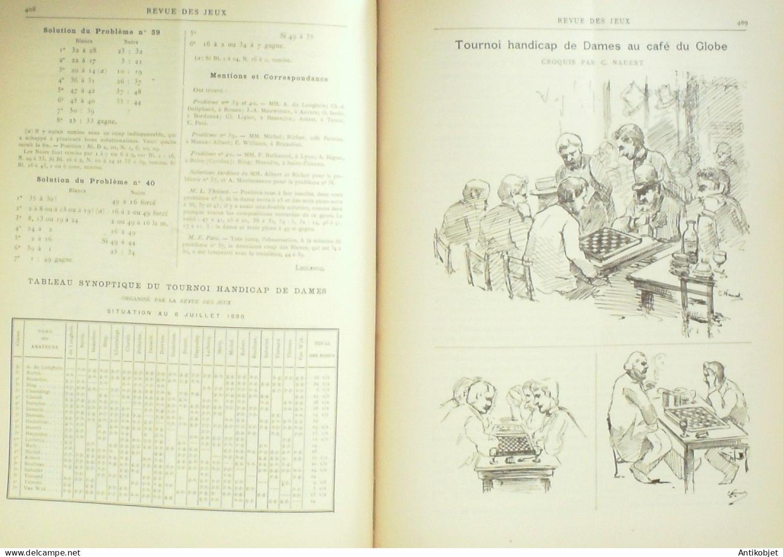 Moniteur Des Revue De Jeux & Matches X 57 Revues (1889-90) Rare - Gezelschapsspelletjes