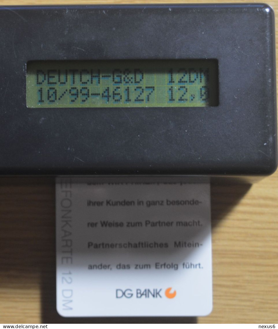 Germany - DG Bank 5 – Kunstmotiv 1 - O 1639 - 09.1995, 12DM, 1.000ex, Mint - O-Reeksen : Klantenreeksen