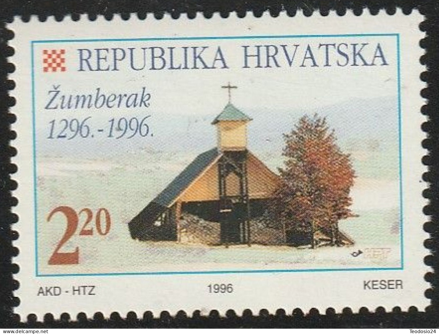 Croacia 1996 Yvert 368 ** - Kroatië