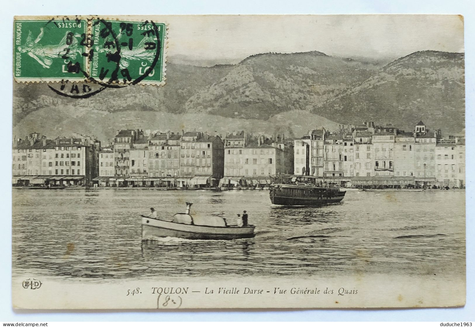 CPA - 83.Toulon. La Vieille Darse - Toulon