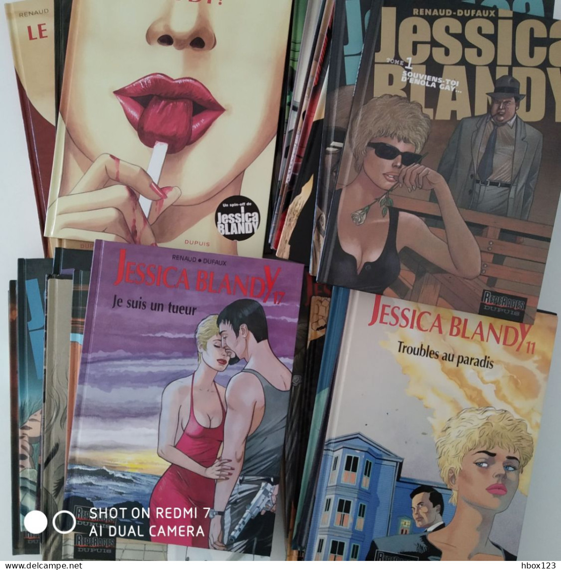 JESSICA BLANDY Série Complète 24 + 3 Albums LA ROUTE JESSICA Série Complète. - Paquete De Libros