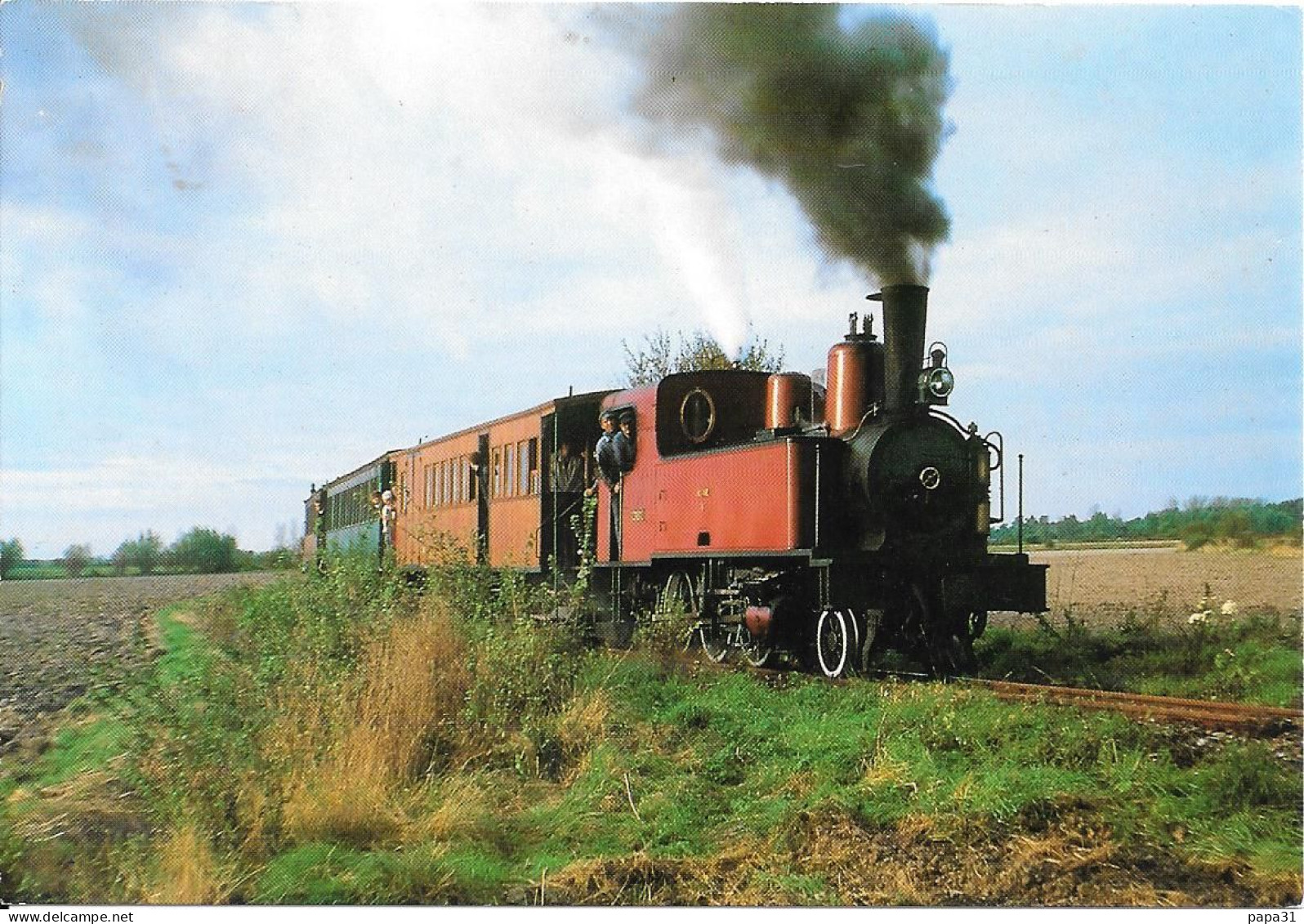 CHEMIN DE FER DE LA BAIE DE SOMME -   130 T CORPET-LOUVET - Treinen