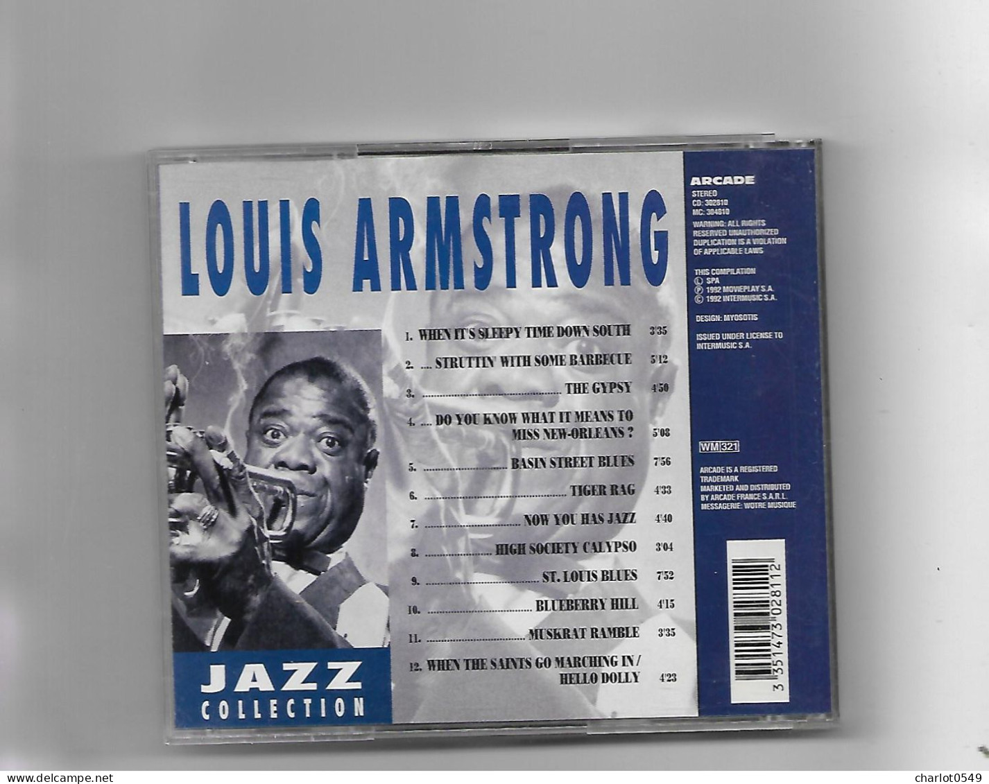 12 Titres Louis Armstrong - Sonstige & Ohne Zuordnung