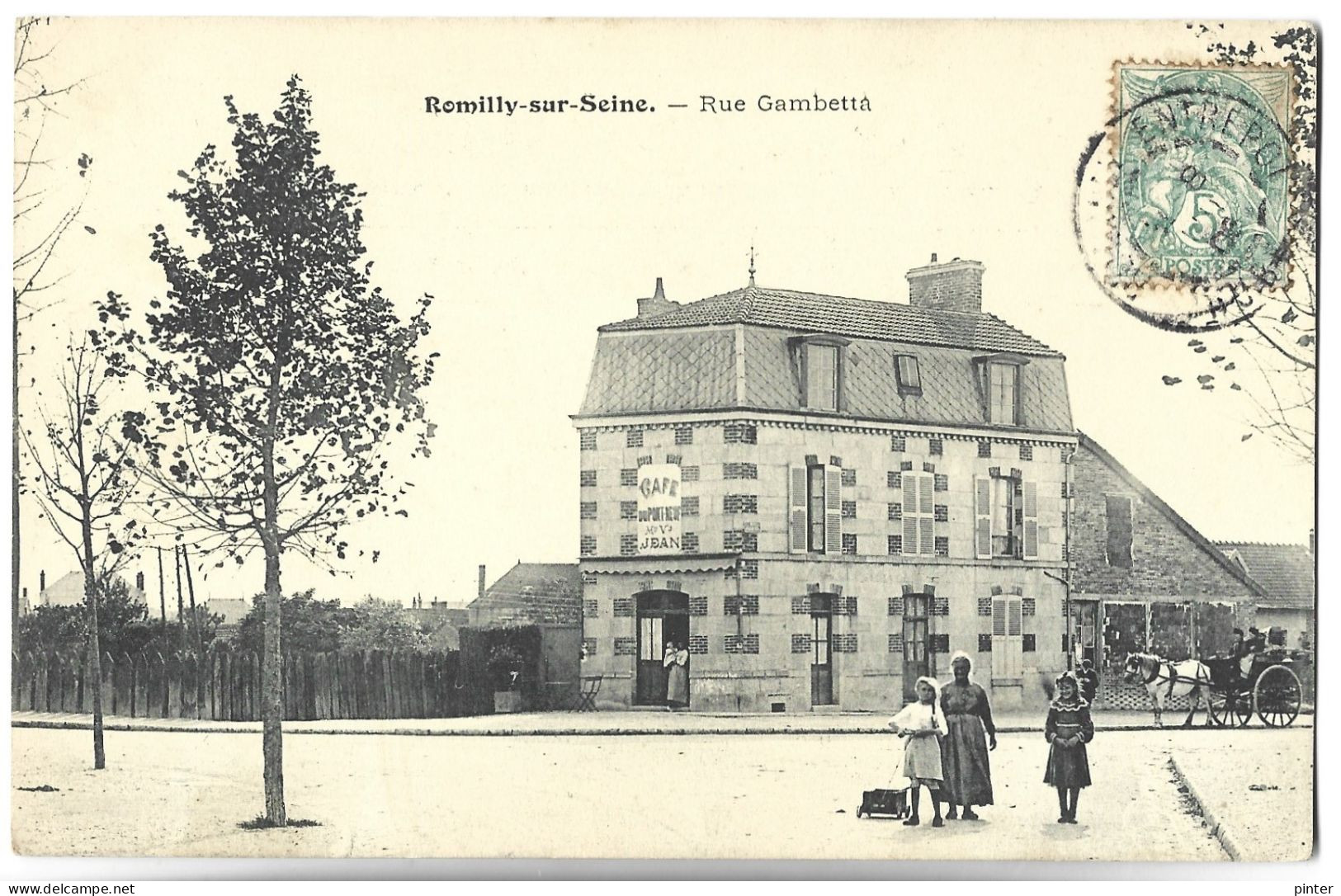 ROMILLY SUR SEINE - Rue Gambetta - Romilly-sur-Seine