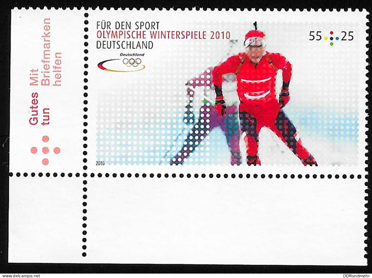 2010 Olympics  Michel DE 2782 Stamp Number DE B1032 Yvert Et Tellier DE 2607 Stanley Gibbons DE 3643 Xx MNH - Ongebruikt