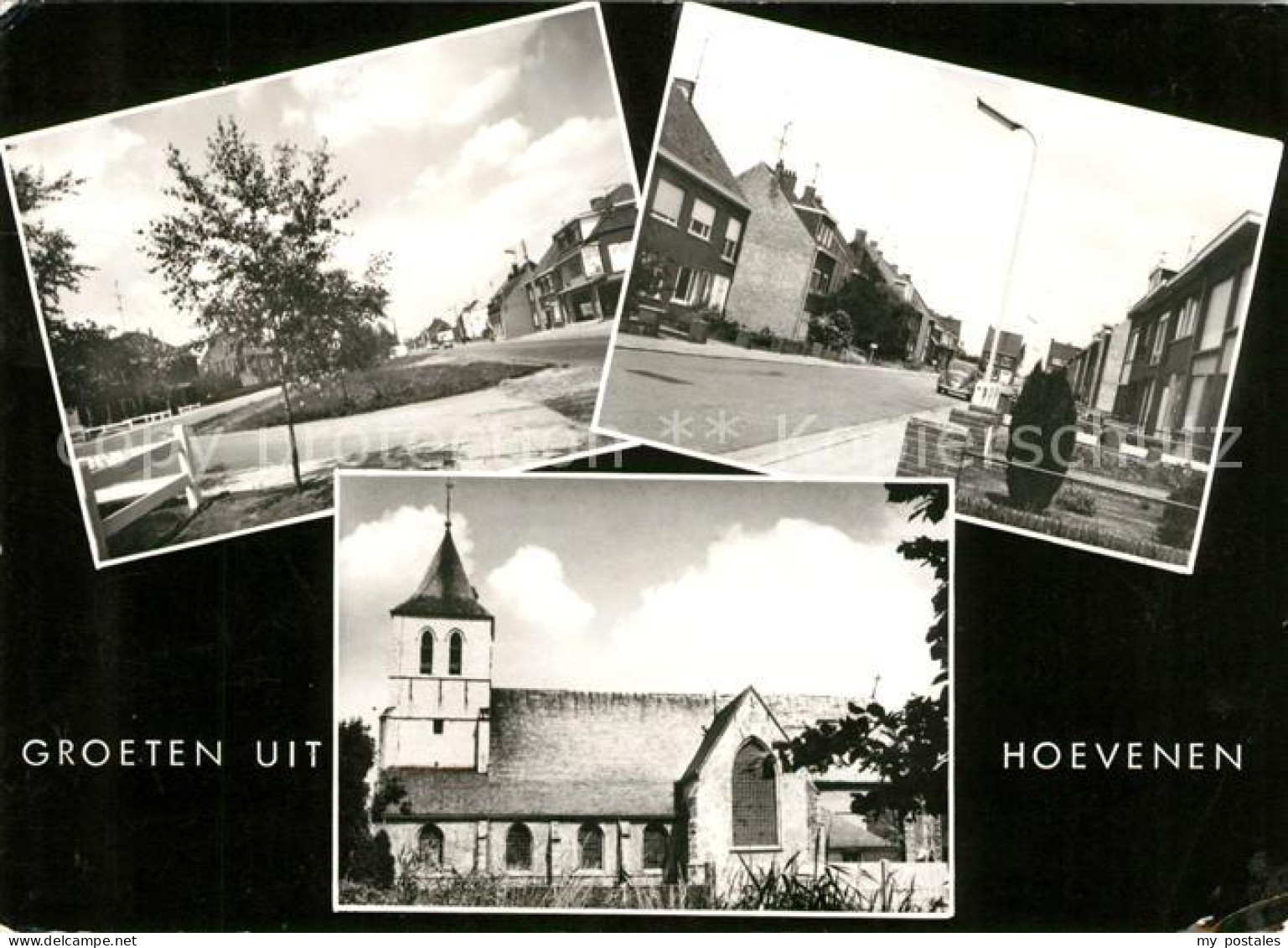 73097080 Hoevenen Kirche Panorama Hoevenen - Other & Unclassified