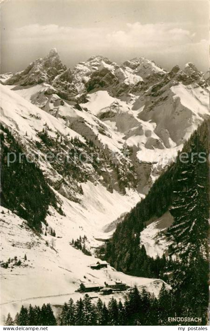 73097042 Einoedsbach Trettachspitze Maedelegabel Hochfrottspitze Berge Der Guten - Oberstdorf