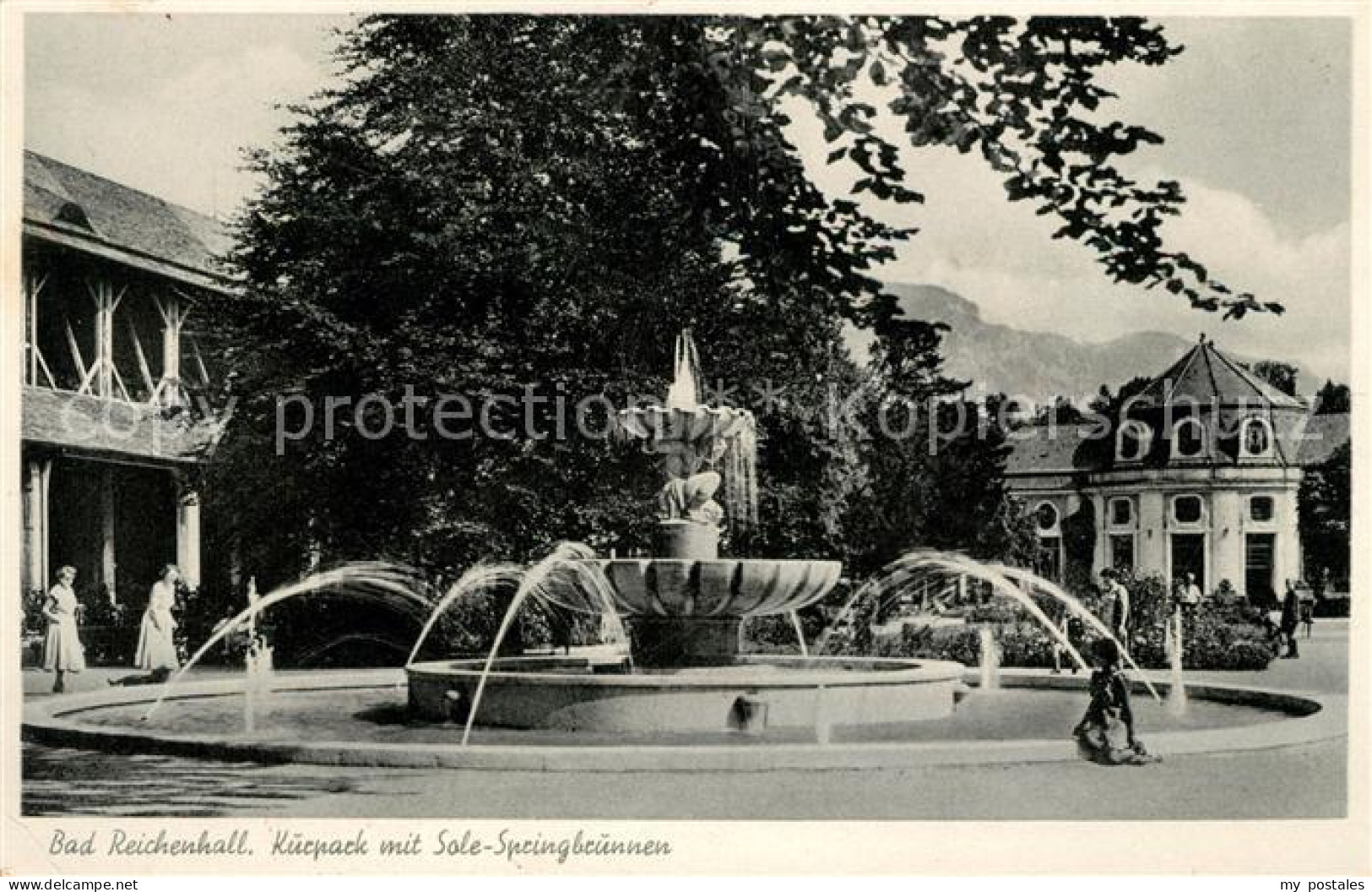 73097037 Bad Reichenhall Kurpark Sole Springbrunnen Bad Reichenhall - Bad Reichenhall