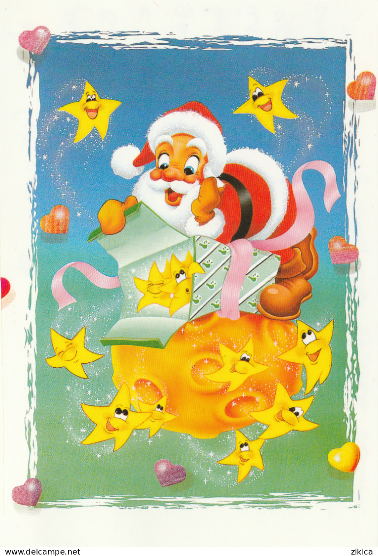 New Year - Christmas, Santa Claus,Postcard Of Turkey / Türkiye - Kerstman