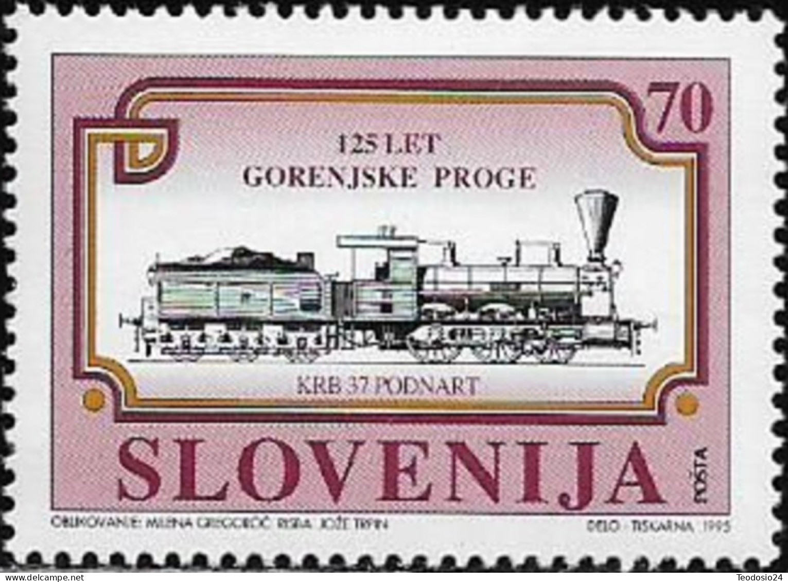 Eslovenia 1995 Yt 111 ** - Slovénie