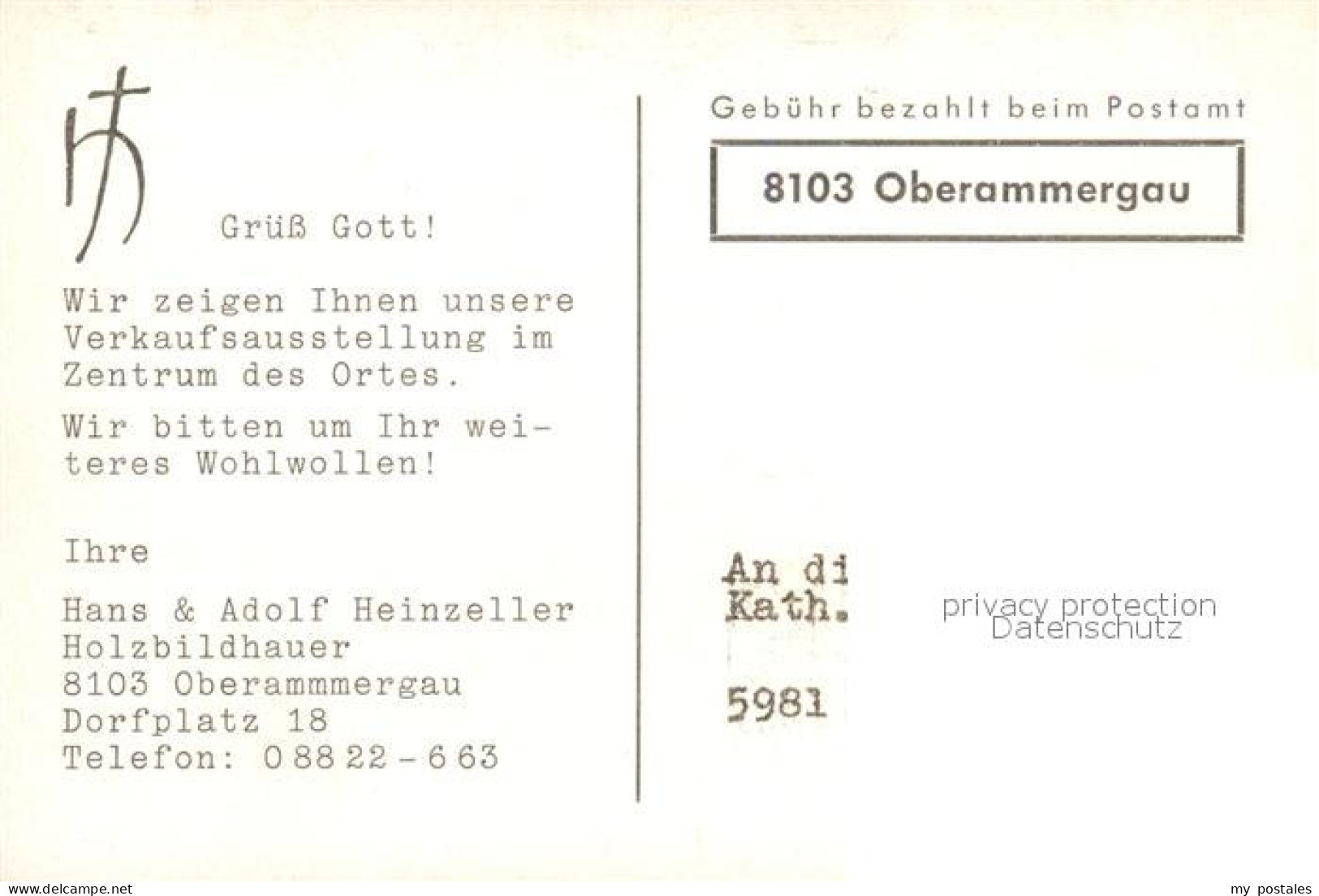 73096222 Oberammergau Lueftlhaus  Oberammergau - Oberammergau