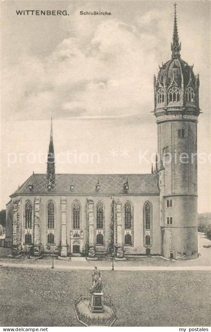 73096189 Wittenberg Lutherstadt Schlosskirche Wittenberg Lutherstadt - Wittenberg