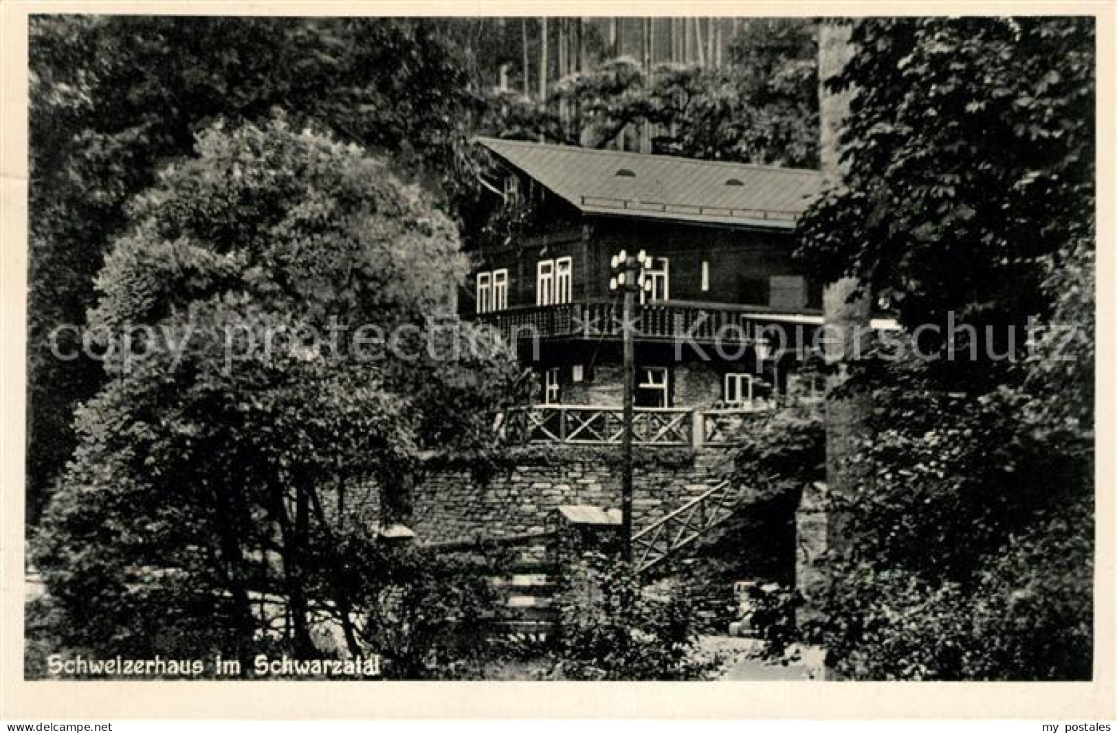 73096172 Schwarzatal Schweizerhaus Schwarzatal - Rudolstadt