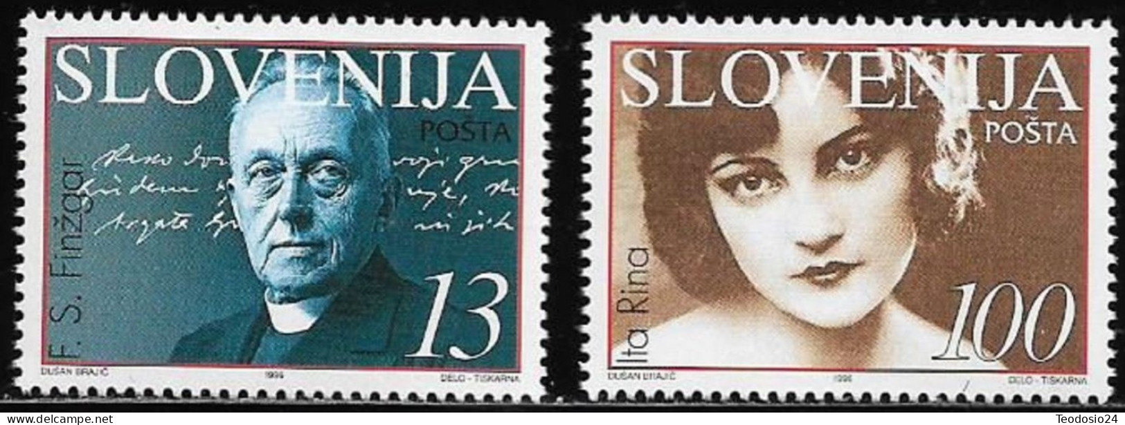 Eslovenia 1996 Yt 132/33 ** - Slovénie