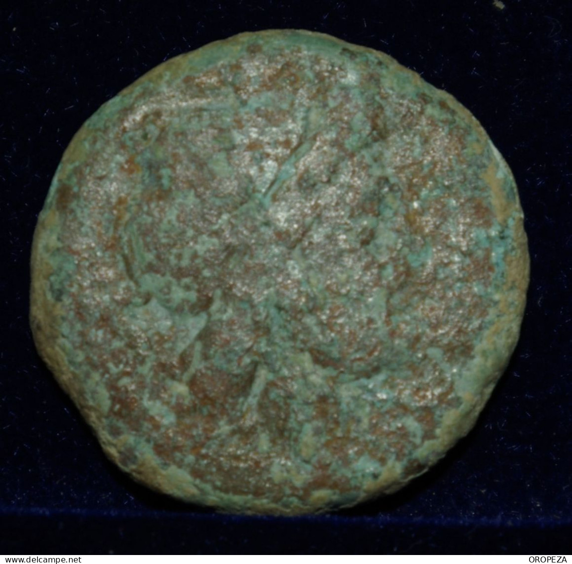 7 -  MUY BONITO  SEMIS  DE  JANO - SERIE SIMBOLOS -  APEX  Y  MARTILLO - MBC - Republic (280 BC To 27 BC)