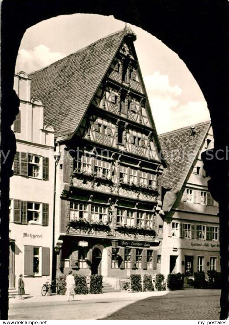 73095926 Dinkelsbuehl Deutsches Haus Dinkelsbuehl - Dinkelsbühl