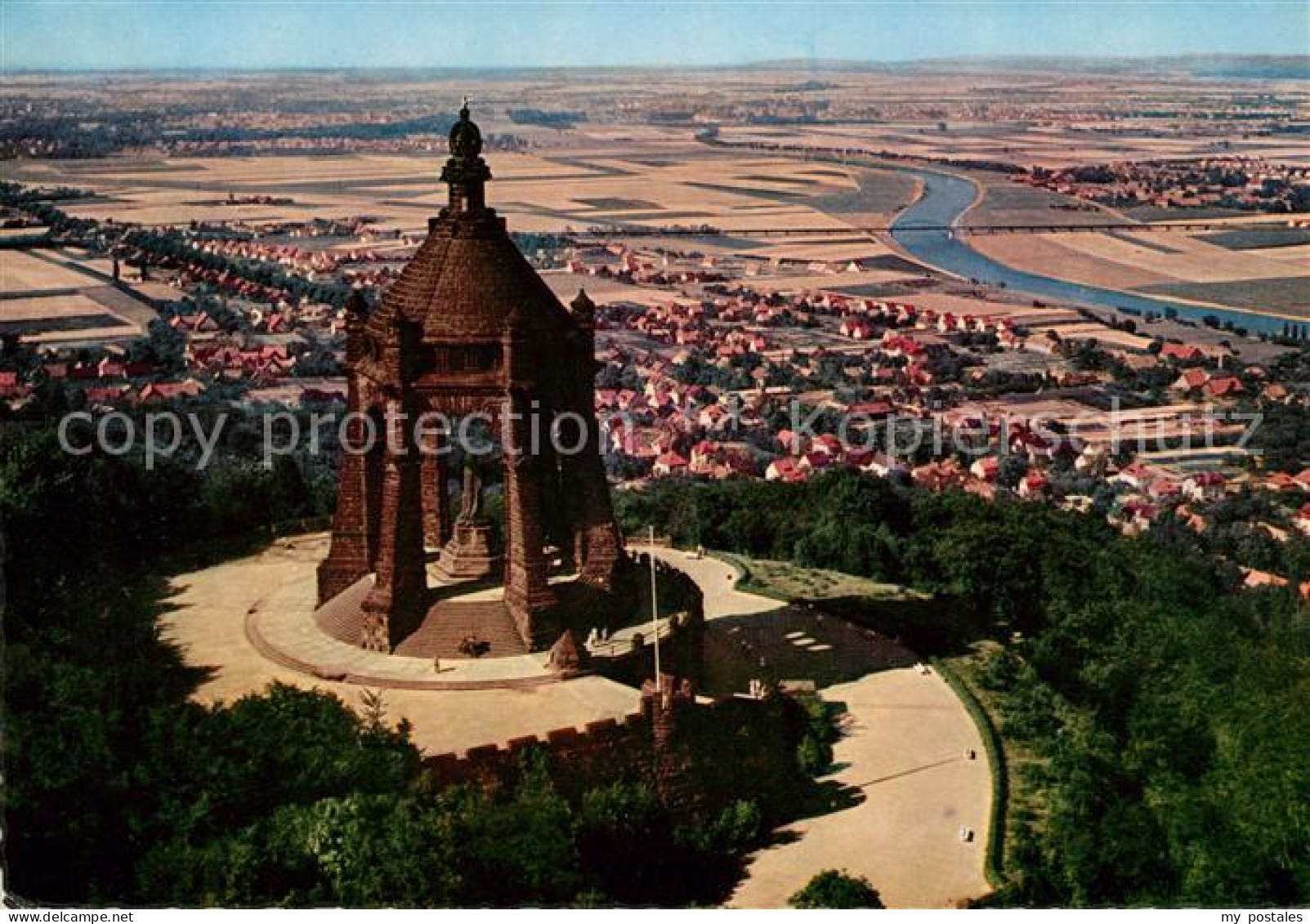 73095856 Porta Westfalica Kaiser-Wilhelm-Denkmal Porta Westfalica - Porta Westfalica