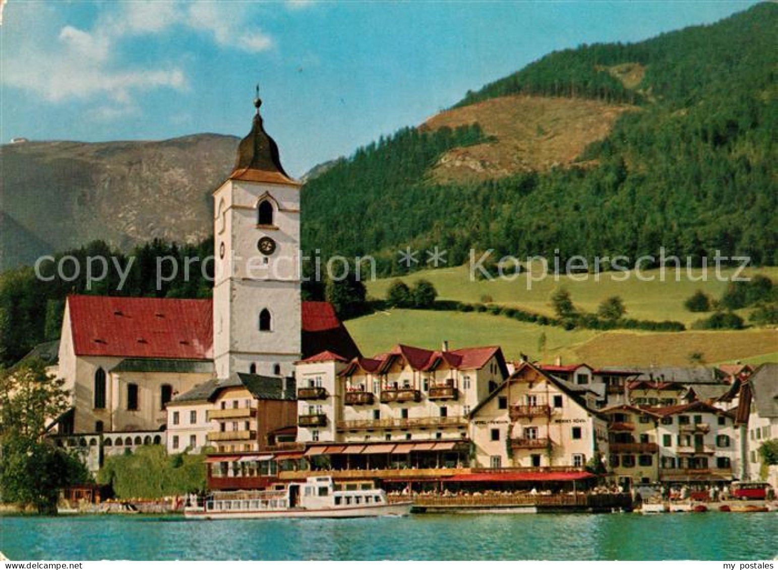 73095754 St Wolfgang Salzkammergut Weissem Roessl Schafberg St Wolfgang Salzkamm - Andere & Zonder Classificatie