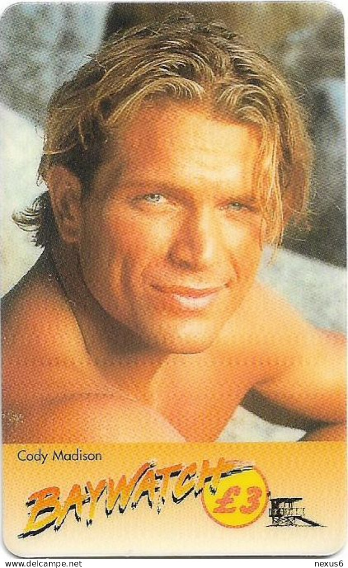 UK - SSC - Baywatch - Cody Madison, Remote Mem. 3£, 1996, Mint Unscratched - [ 8] Companies Issues