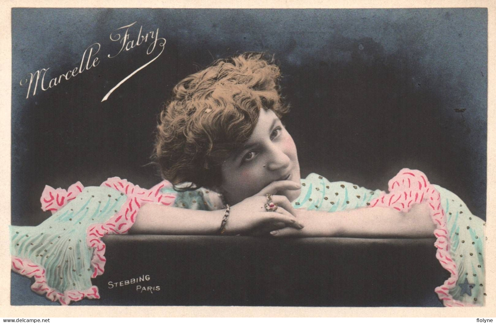 Marcelle FABRY - Carte Photo - Artiste De Cabaret Théâtre Opéra - Spectacle - STEBBING - Artistes