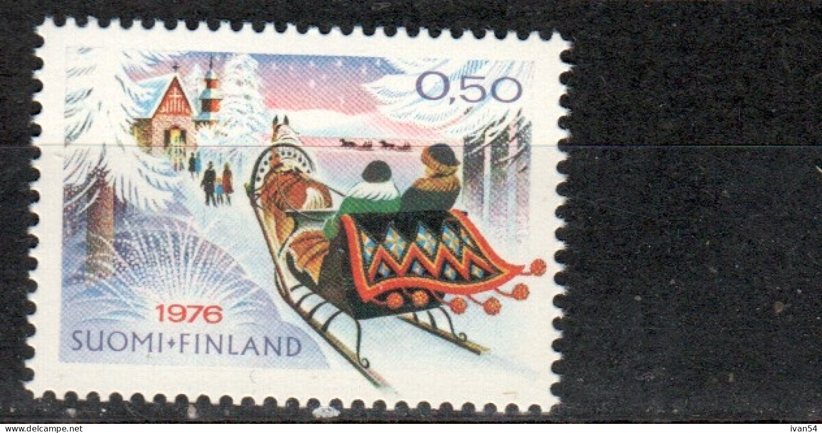 FINLAND 758 ** MNH – (1976) – Noel - Kerstmis - Christmas - Ongebruikt