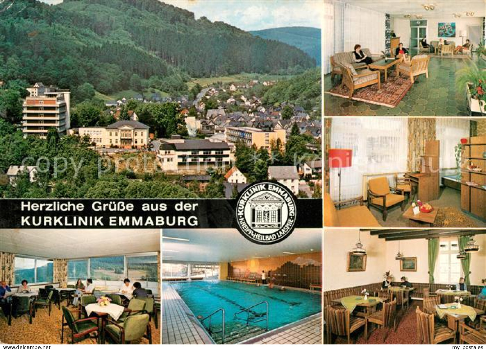 73093599 Bad Laasphe Kurklinik Emmaburg Bad Laasphe - Bad Laasphe