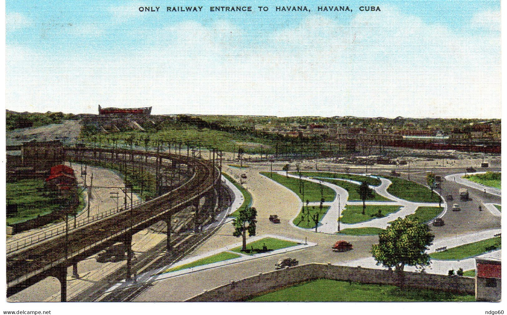 Havana - Only Railway Entrance To Havana - Cuba