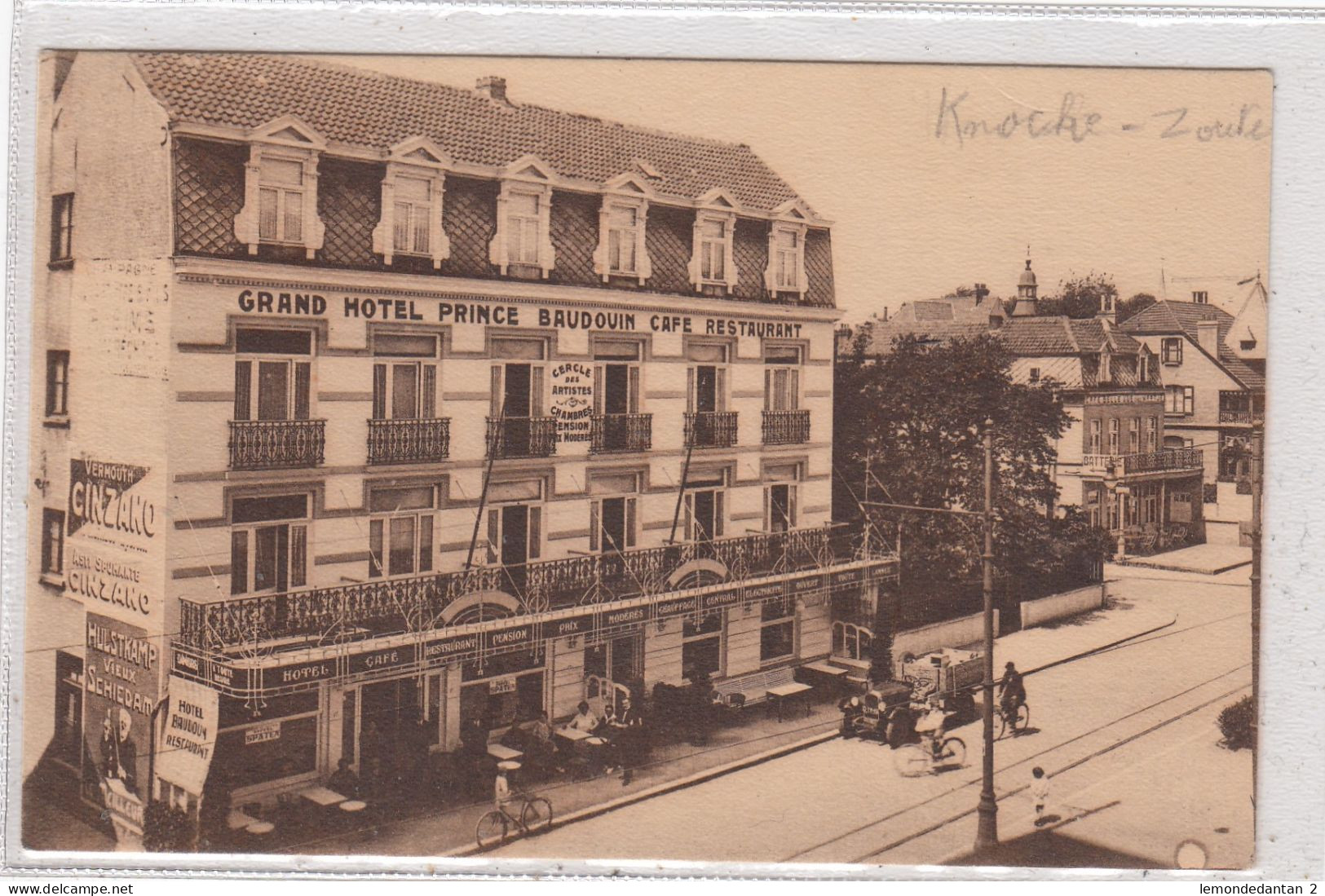 Knocke. Grand Hotel Prince Baudouin. 25 Avenue Lippens. * - Knokke