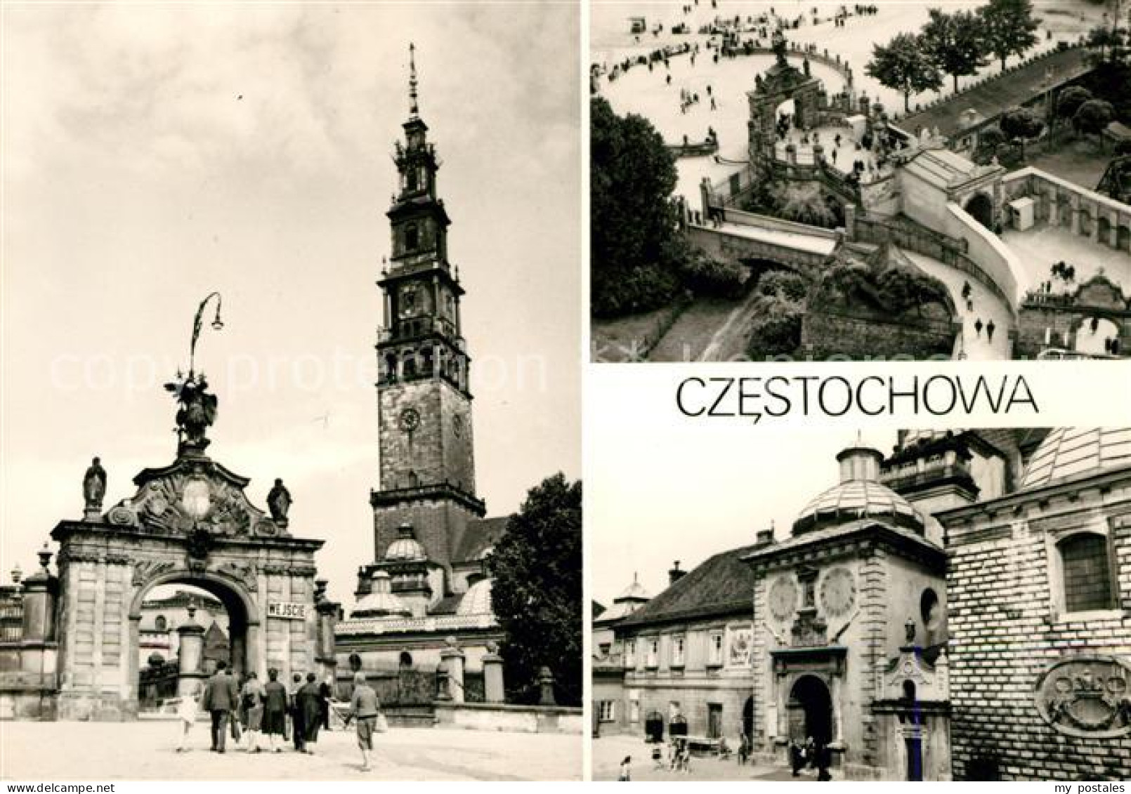 73093130 Czestochowa Schlesien Kirchenturm Tor Gorze Czestochowa Schlesien - Poland