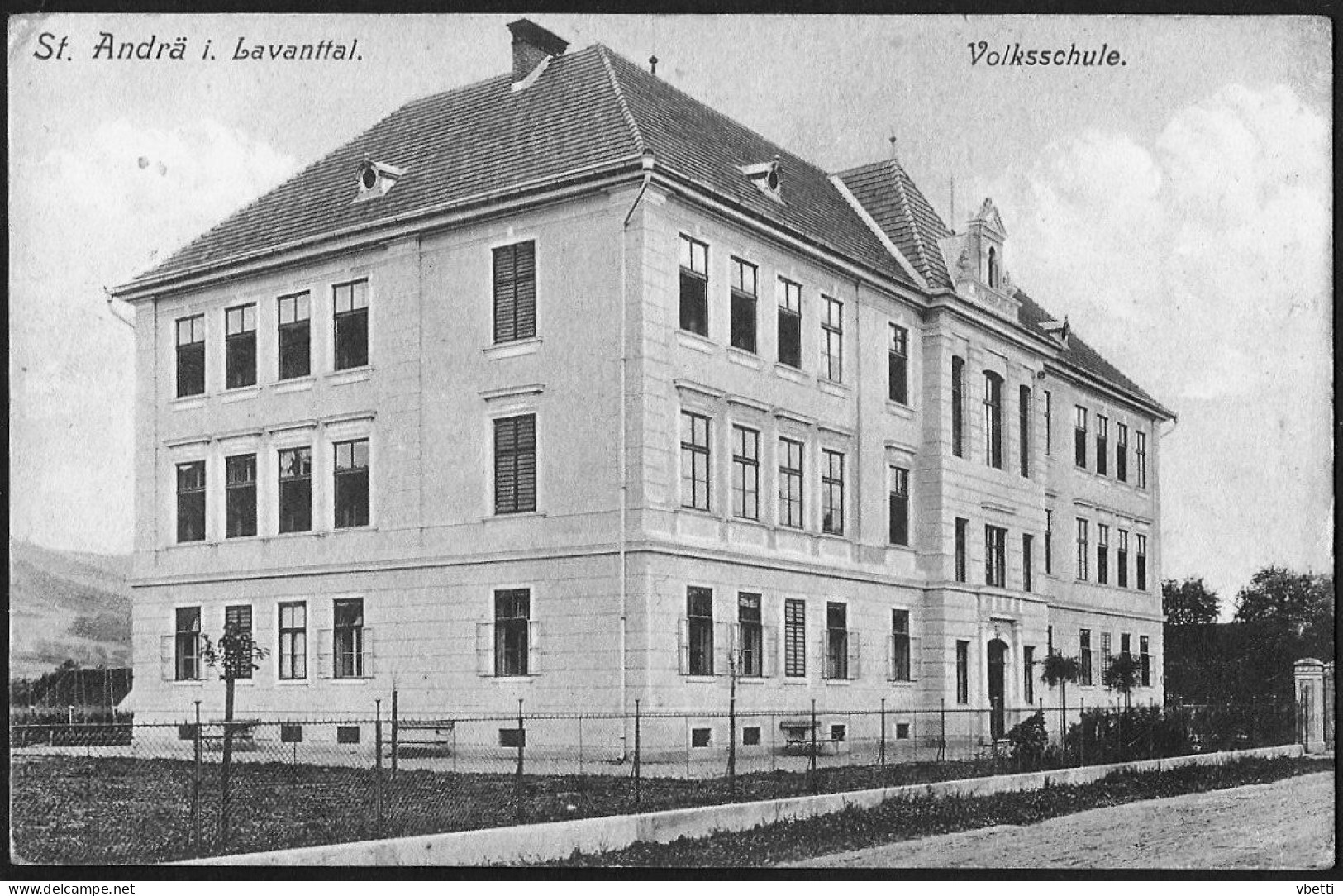 Österreich / Austria: St. Andrä Im Lavanttal, Volksschule 1909 - Otros & Sin Clasificación