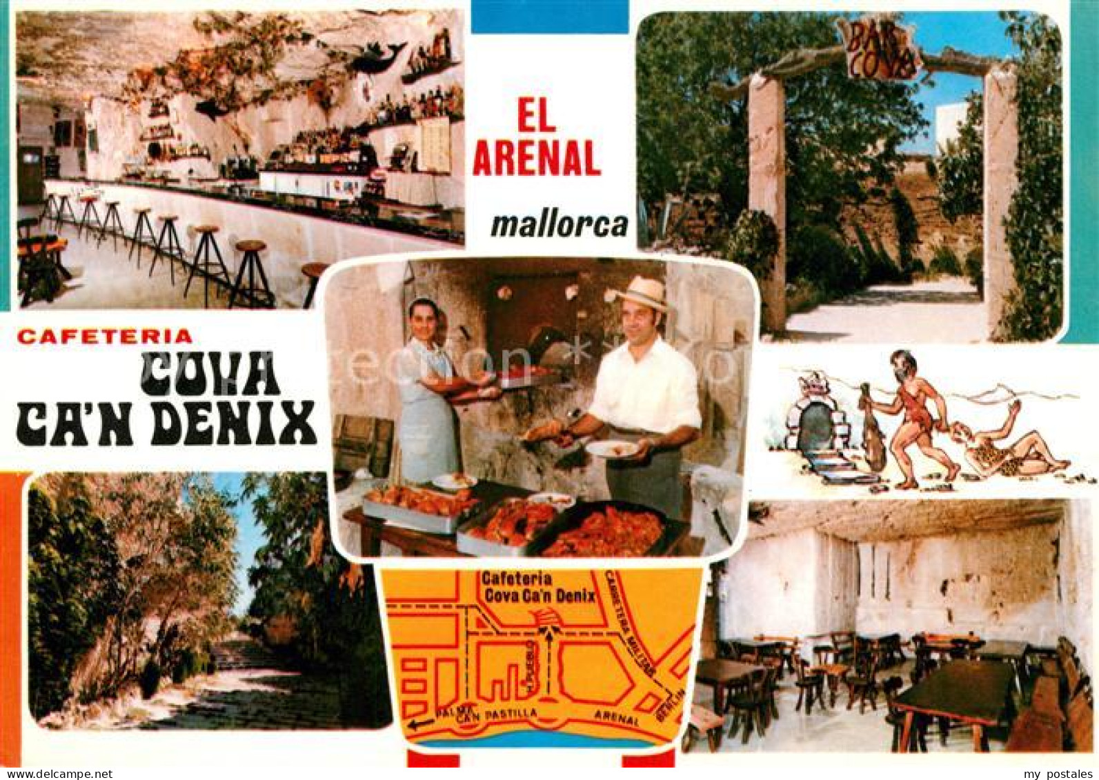 73092844 El Arenal Mallorca Cafeteria Cova Can Denix El Arenal Mallorca - Otros & Sin Clasificación