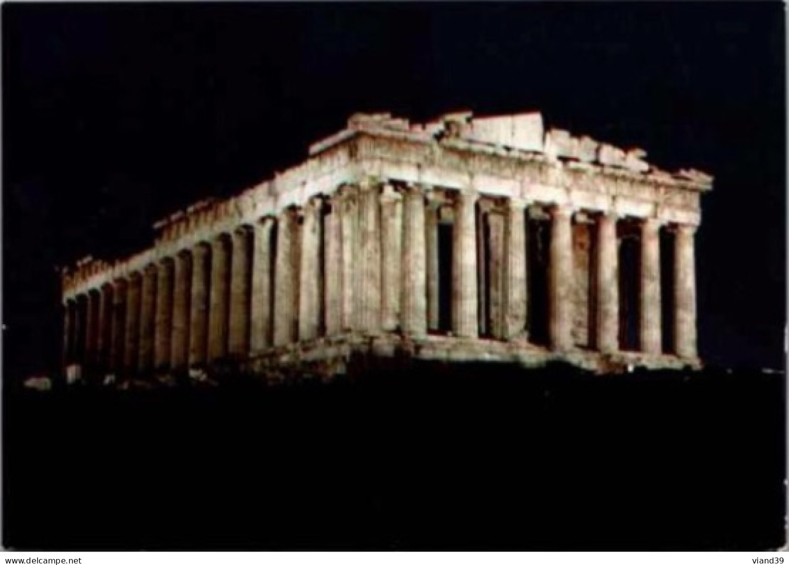 ATHENES.  -  Le Parthénon Illuminé - Greece