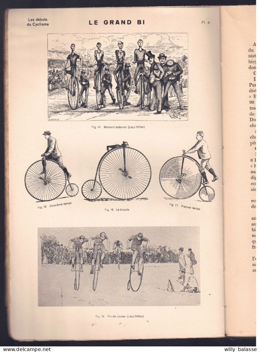 +++ LIVRE Ancien 1936 - Les Débuts Du Cyclisme En Belgique - 1819  - XXe Siècle - Sport  // - 1901-1940
